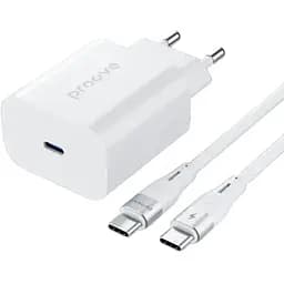 МЗП Proove Rapid 30W Type-C to Type-C cable White (WCRP30012202)