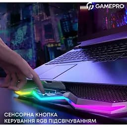 Охолоджувальна підставка для ноутбука до 17,3 дюйма GamePro GPCP-680 8xfans - мініатюра 6