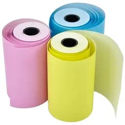 Папір термочутливий кольоровий для міні-принтера 3 шт, Mini printer, рулони 57×30 мм