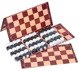 Набір настільних ігор Шашки+нарди Bamsic 34 Різнокольоровий shop (4820123761017)