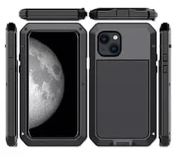 Протиударний чохол Primo Doom Armor для смартфона Apple iPhone 15 Black - мініатюра 4