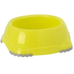Moderna Модерна Смарті №1 миска для собак і кішок, пластик 315 мл, d-12 см лимонний