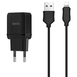 Адаптер сетевой Hoco Lightning C22A |1USB, 2.4А|
