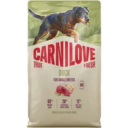 Сухий корм для собак малих порід Carnilove True Fresh Duck Small Breed качка 4 кг