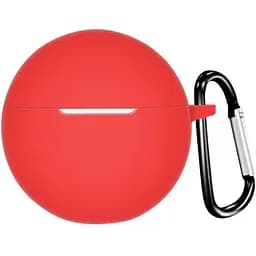 Чохол-накладка DK для Oppo Enco Air 2i | Silicone Candy Friendly з карабіном (016044) (red)