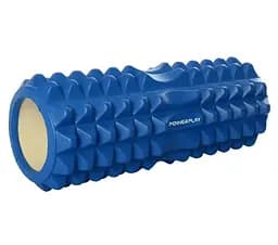 Массажный ролик (роллер) PowerPlay 4405 EVA Massage Roller Синий 33x12 см (PP_4405_Blue)