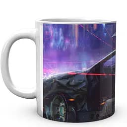 Кухоль GeekLand Cyberpunk 2077 Кіберпанк 2077 Джонні Сільверхенд CY 02.598 330 мл білий