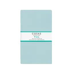 Набір простирадл на резинці Cosas LIGHT BLUE/ZIGZAG 140х200х20 см (Set_LightBlue_ZigBlueGrey_140x200_2) - мініатюра 9