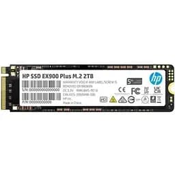 Твердотельный накопитель SSD Hewlett Packard 2Tb, HP EX900 Plus, PCI-E 3.0 x4, M.2 2280, 3D TLC, 3150/2600 МБ/с teh0019842