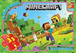 Пазли G-Toys Minecraft, 35 елементів, MC788