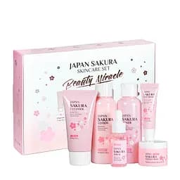 Подарочный набор косметики по уходу за лицом LAIKOU Japan Sakura Skincare Set
