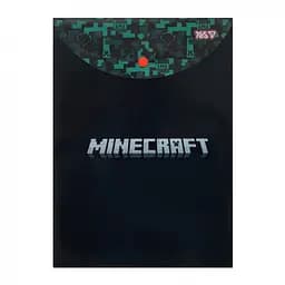 Папка - конверт Yes А4 на кнопці Minecraft вертикальна (492338)