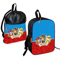 Школьный рюкзак детский Щенячий патруль + Сумка для обуви спортивной формы рюкзак-мешок мальчику (01903)