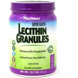 Натуральна добавка Bluebonnet Nutrition Super Earth Lecithin Granules 360 г