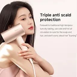 Фен Xiaomi Doco negative ion hair dryer soft and fast dry hair care Small Milk (321845) - мініатюра 4