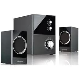 Microlab Акустична система M-223 2.1, 17W, mini-jack, чорний