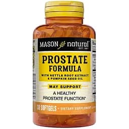 Здоров'я простати Mason Natural Prostate Formula 30 гелевих капсул