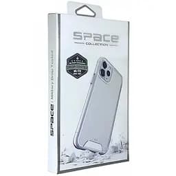Чохол TPU Space Case transparent для Samsung Galaxy S25 FE Прозорий - мініатюра 5