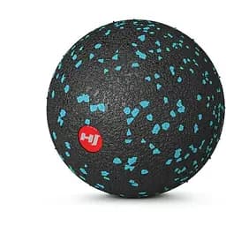 Масажний м'яч EPP 80 мм Hop-Sport HS-S008MBB чорно-синій - мініатюра 2