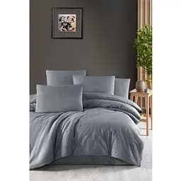 Комплект постільної білизни Soho Anthracite полуторний сірий (1254К)