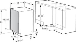 Посудомийна машина Gorenje GV520E15 - мініатюра 5