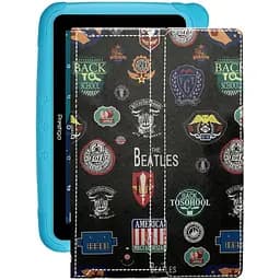 Чехол StatusCASE из экокожи для планшета Prestigio SmartKids 3197 Битлз