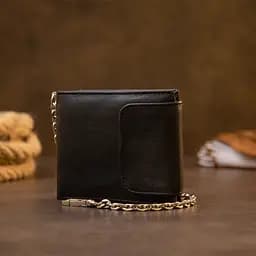 Портмоне унісекс з ланцюжком Vintage 11х9х1 см acs0016981 - мініатюра 5