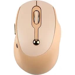 Бездротова мишка T-Wolf Q7 Elegant USB 2.4GHz 1000-2400DPI Молочний