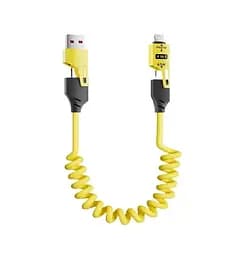 Универсальный кабель 65W + PD TYPE-C Lighting, USB 4-in-1 