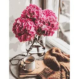 Картина по номерам Рожеві квіти ArtStory 50х65 см різнокольорова 000169352