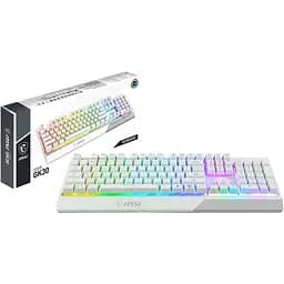 Клавіатура MSI Vigor GK30 USB UA White (S11-04UA301-CLA) - мініатюра 5