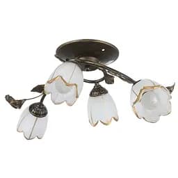 Люстра стельова Brille флористика E14 40W BR (LK-148C/4)