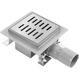 Трап для душу Rea Line 12x12 nickiel brushed REA-G6204