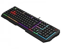 Клавіатура Bloody B135N, Black, USB, ігрова, неонове підсвічування - мініатюра 4