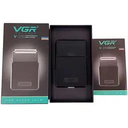 Електробритва VGR V-376 Green Shaver з висувним тримером зелена (44961-V-376_208) - мініатюра 6