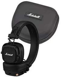 Комплект навушники Marshall Major V Black Original + Кейс (Підтримка офіційного додатку)(1006832) - мініатюра 1