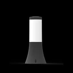 Светильник садово-парковый "ORCHID-1" (Е27, черный) столбик