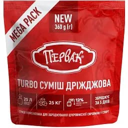 Турбо-дріжджі Первак MegaPack на 100 л 360 г