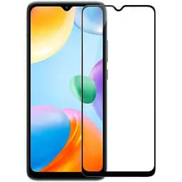 Захисне скло Nillkin (CP+PRO) для Xiaomi Redmi 10C / 12C / A3 / A3x / Poco C40 / C61 Чорний - мініатюра 2