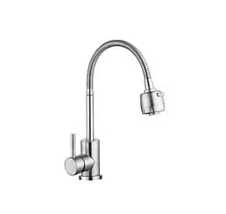 Змішувач для кухні Wezer з рефлекторним виливом EKO4D-01