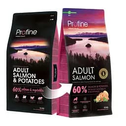 Корм сухий Profine Salmon and Potatoes для дорослих собак усіх порід, з лососем і картоплею, 12 кг - мініатюра 4