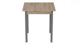Стіл кухонний Ferrum-decor Дієго 75x90x90 Сірий ДСП Сан-Марино 16мм (FRD-105657) - мініатюра 2