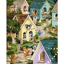 Картина по номерам Ideyka Волшебный город KHO6515 40х50 см