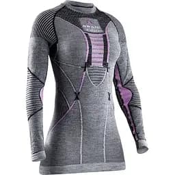 Термокофта X-Bionic Apani 4.0 Merino Shirt Round Neck Long Sleeve Women L Фіолетовий (1068-AP-WT06W19W L B343)