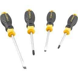 Набір викруток Stanley Cushion Grip S/Driver прецизійні 4 шт. (STHT16169-0)
