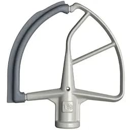 Насадка-лопатка KitchenAid с гибким ребром для чаши 6.9 л серая (5KFE7T)
