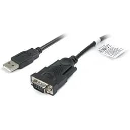 Адаптер Usb Cablexpert, черный, Usb 2.0 - RS-232 (COM) , 1.5 м (UAS-DB9M-02)