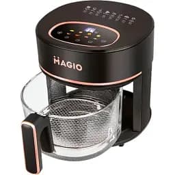 Мультипіч Magio МG-412, Black, 1350W, 3.5л, дисплей, 8 програм, звуковий сигнал про завершення роботи, регулювання температури, встановлення часу приготування - мініатюра 2