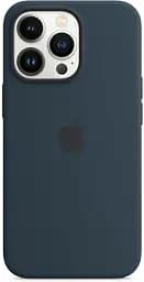 Чохол Silicone Case з MagSafe для Apple iPhone 13 Pro (6.1) Abyss Blue ААА [72334] - мініатюра 2