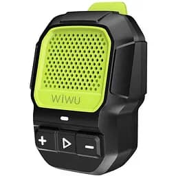 Bluetooth Колонка Wiwu SPK-001 Buddy Fun with Magnetic Clip Green